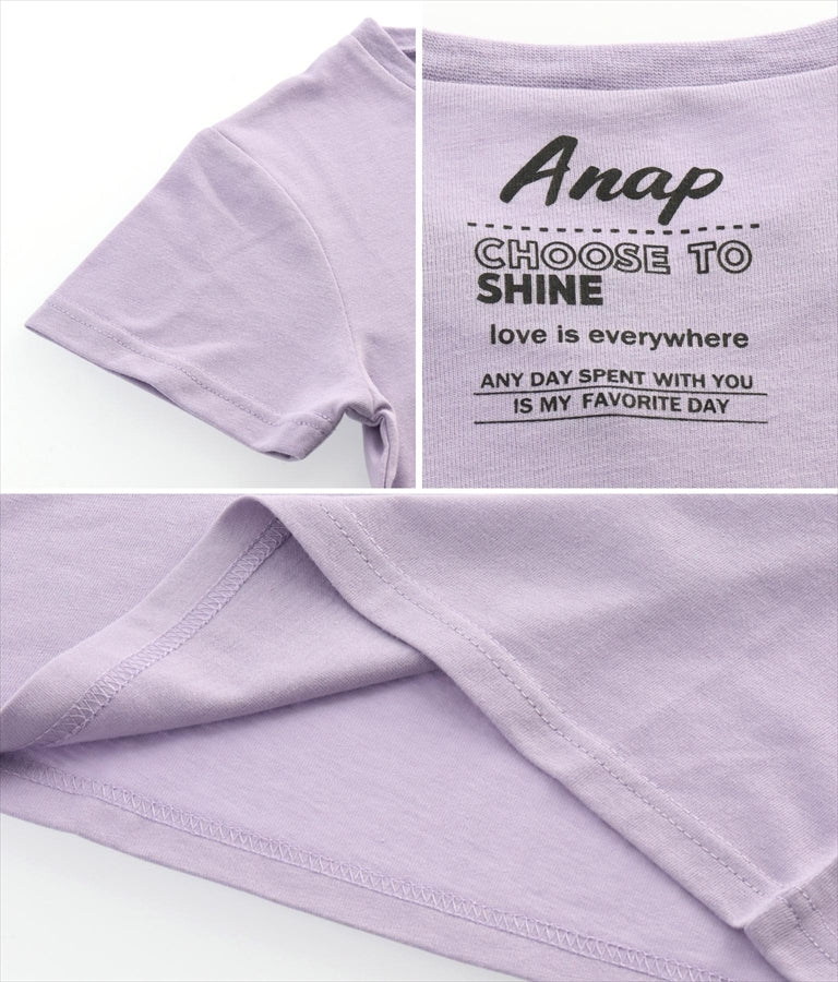 チェッカー ロゴ Tシャツ 423-2817