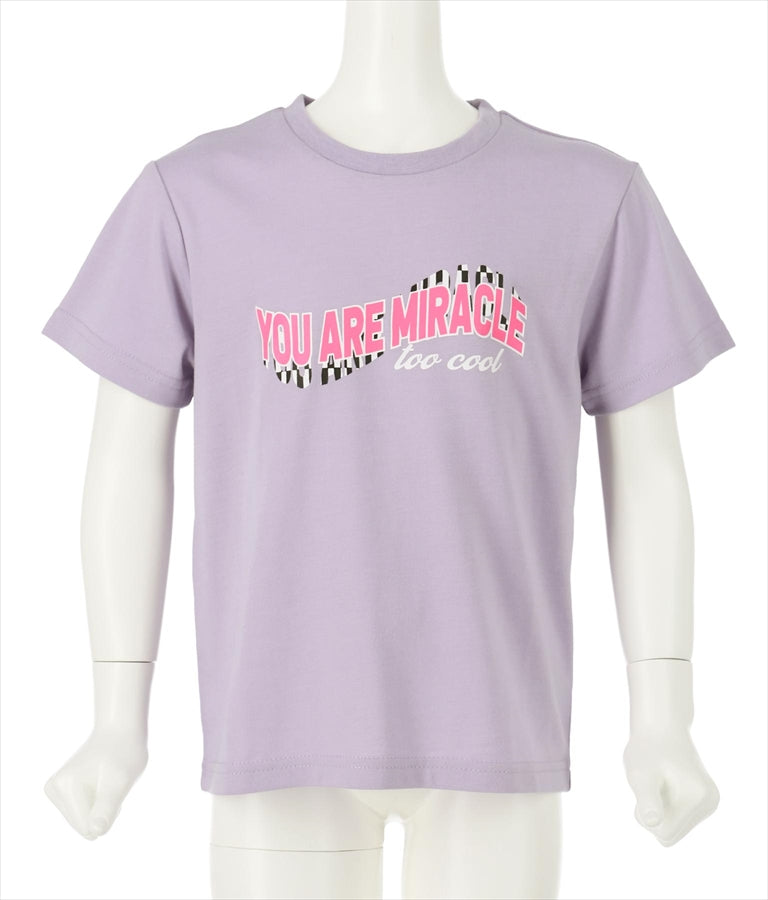チェッカー ロゴ Tシャツ 423-2817