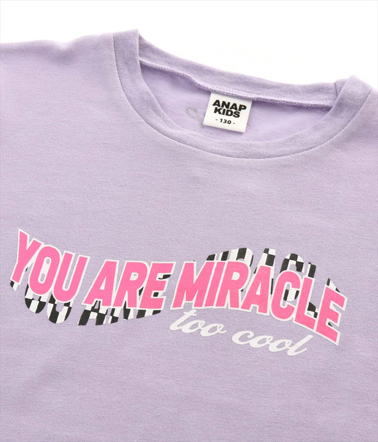 チェッカー ロゴ Tシャツ 423-2817