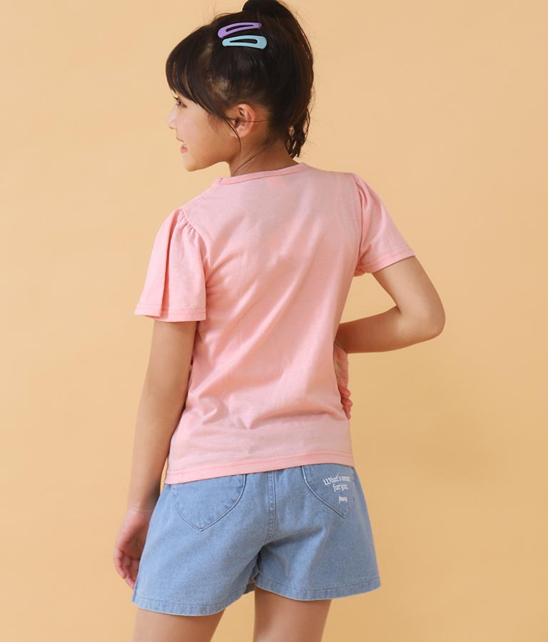 アイス フレア スリーブ トップス Tシャツ 423-2777