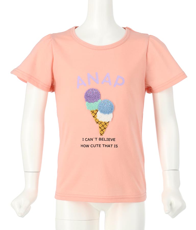 アイス フレア スリーブ トップス Tシャツ 423-2777