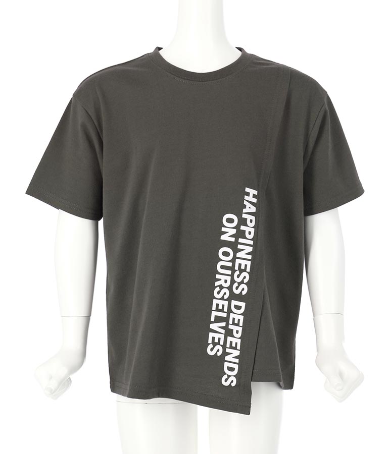 フロント切替ビッグTシャツ 423-2530