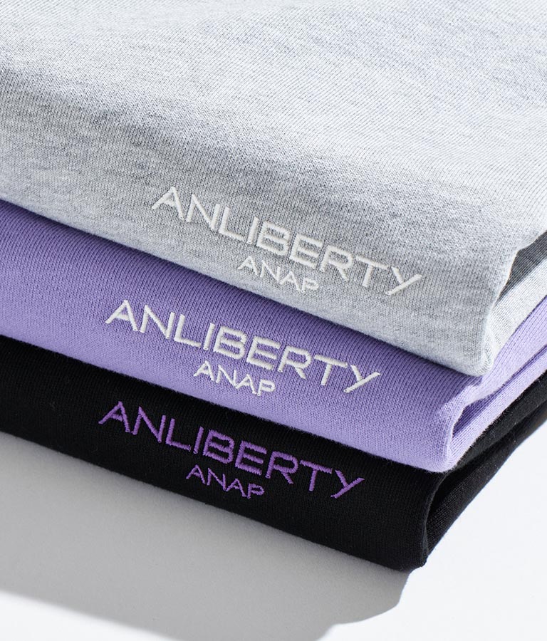 ANLIBERTYベーシックロゴスウェットプルオーバー【ユニセックス】 30-3032