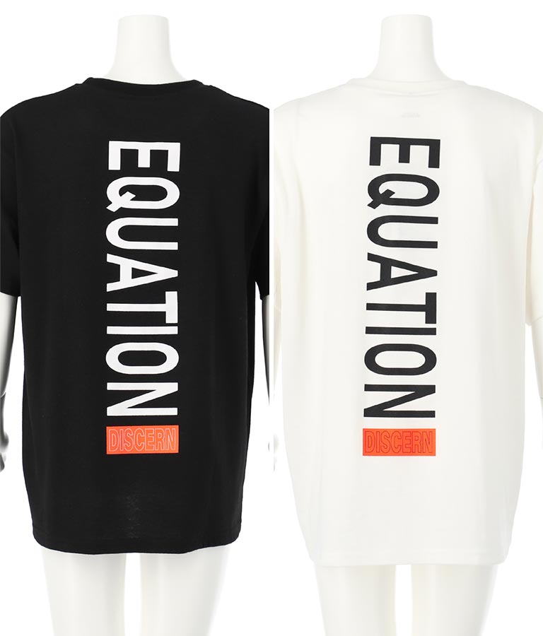 縦ロゴプリントビッグTシャツ 423-2827
