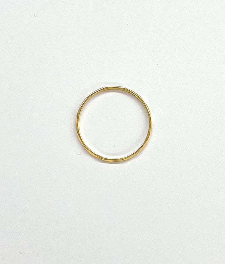 金属アレルギー対応 サージカル ステンレス 316L カッティング デザイン リング 369-9148