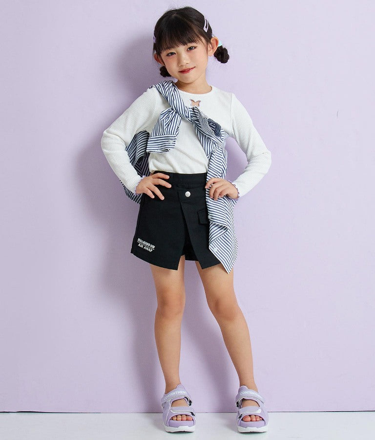 ストライプ ビッグ シャツ【親子お揃い】 424-2985