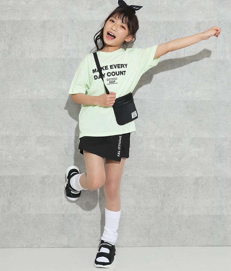 サコッシュ付きビッグTシャツ 423-2740