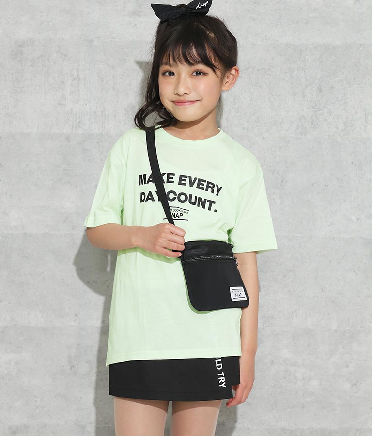 サコッシュ付きビッグTシャツ 423-2740