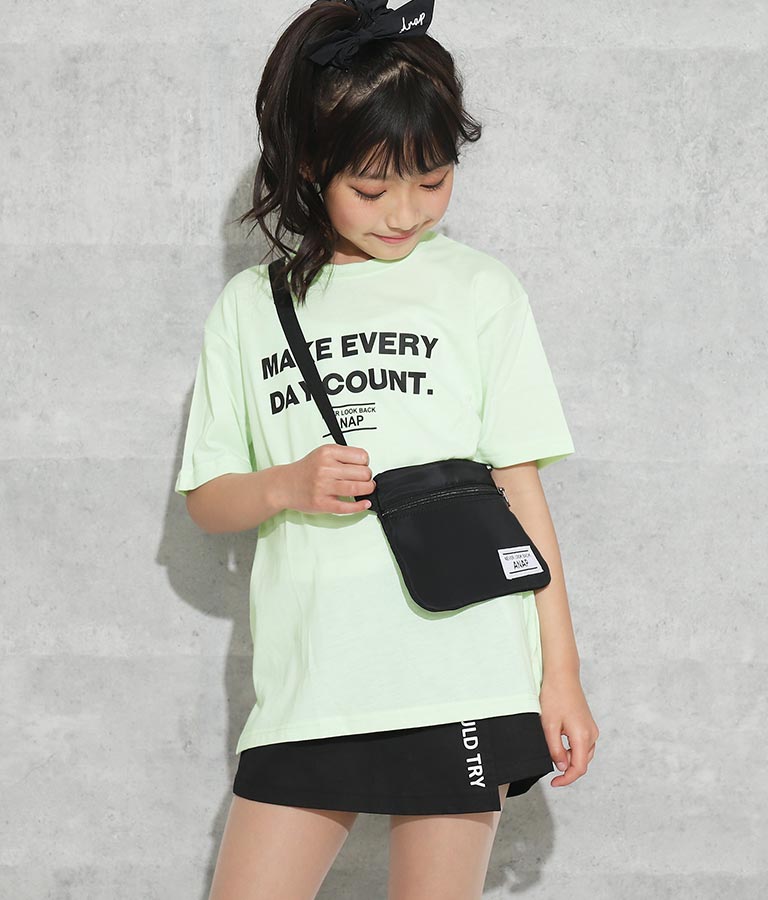 サコッシュ付きビッグTシャツ 423-2740
