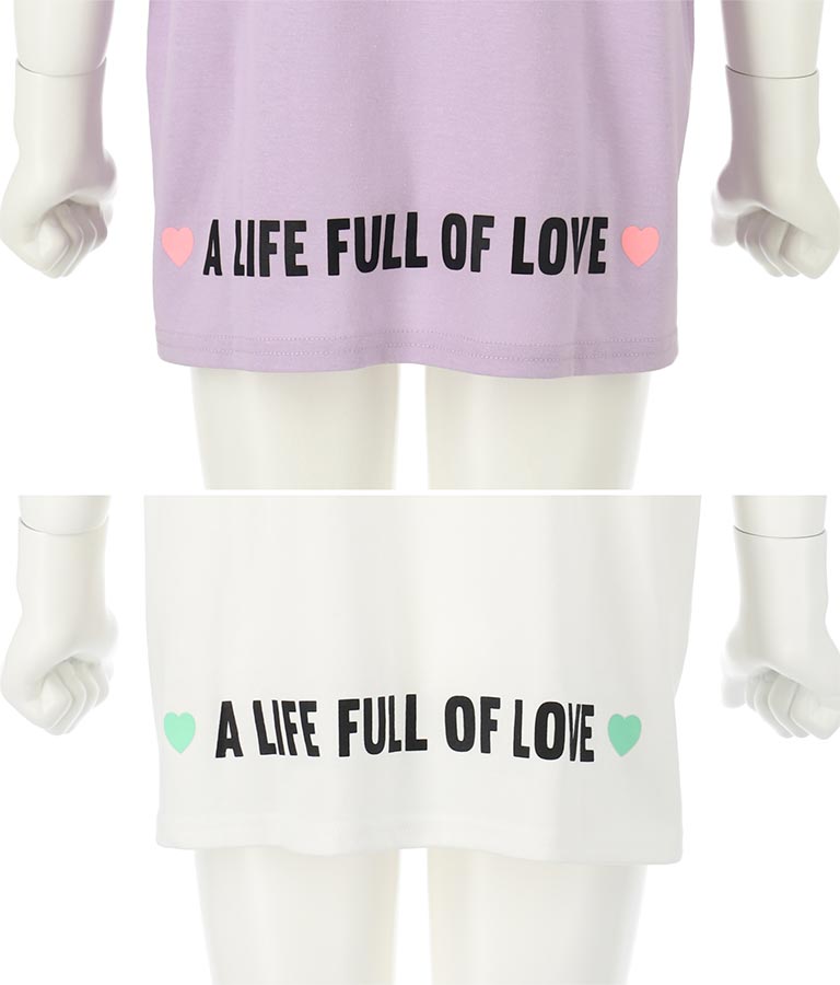 カラーボックスロゴビッグTシャツ