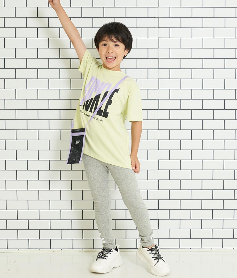 メッシュ サコッシュ付き ビッグTシャツ 423-3075