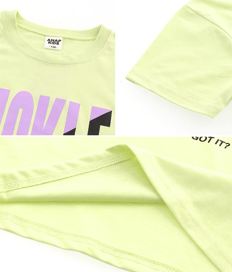 メッシュ サコッシュ付き ビッグTシャツ 423-3075