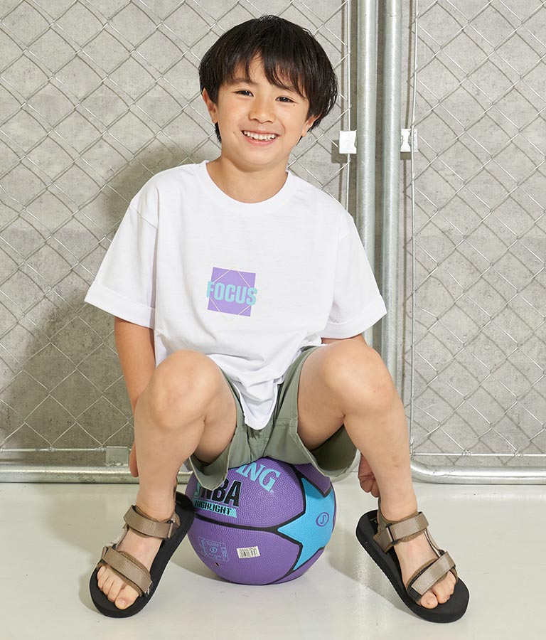 フロントスリットビッグTシャツ 423-3076
