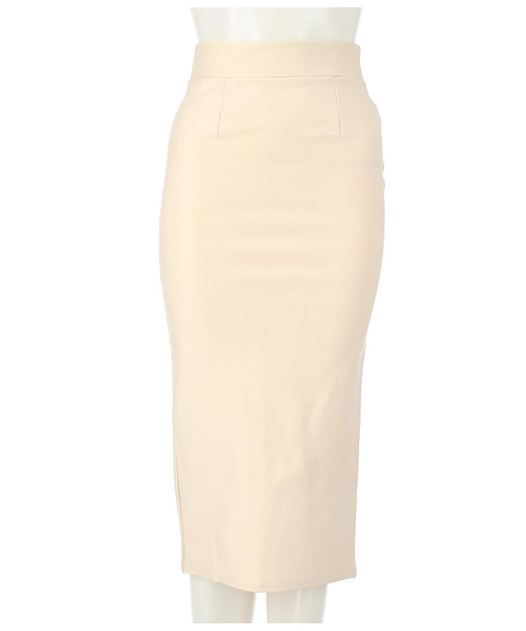 9色展開バックスリットシンプルタイトスカート 151-4648