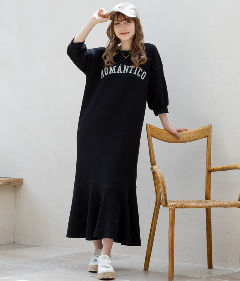 ROMANTICO ロゴ マーメイド ワンピース 527-6635