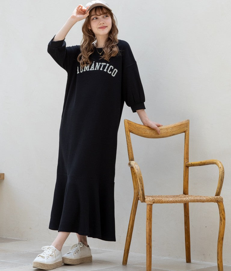 ROMANTICO ロゴ マーメイド ワンピース 527-6635