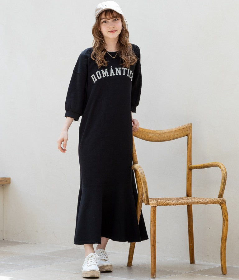 ROMANTICO ロゴ マーメイド ワンピース 527-6635
