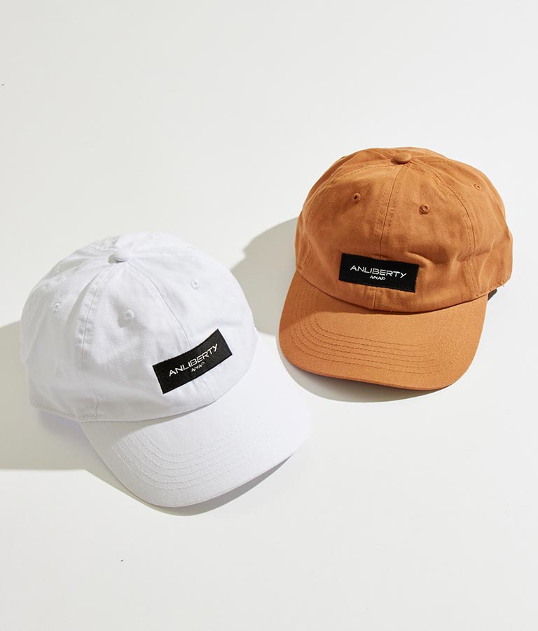 【newhattan】 ニューハッタン ANLIBERTY 刺繍ボックスロゴキャップ 30-0054