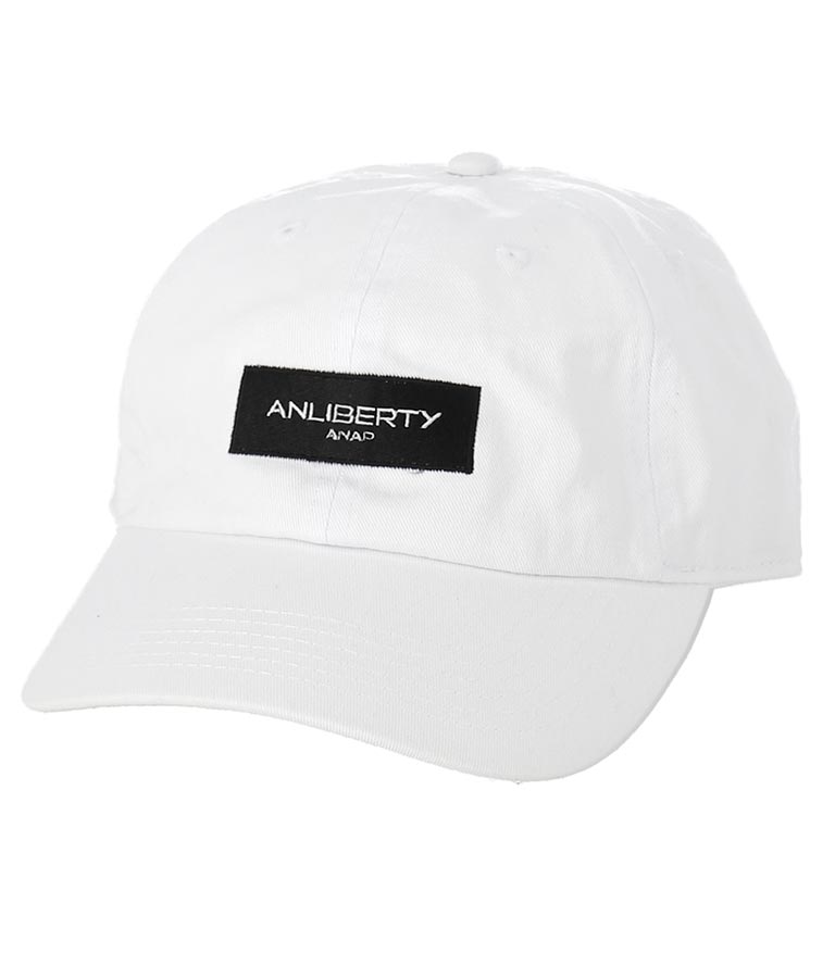 【newhattan】 ニューハッタン ANLIBERTY 刺繍ボックスロゴキャップ 30-0054