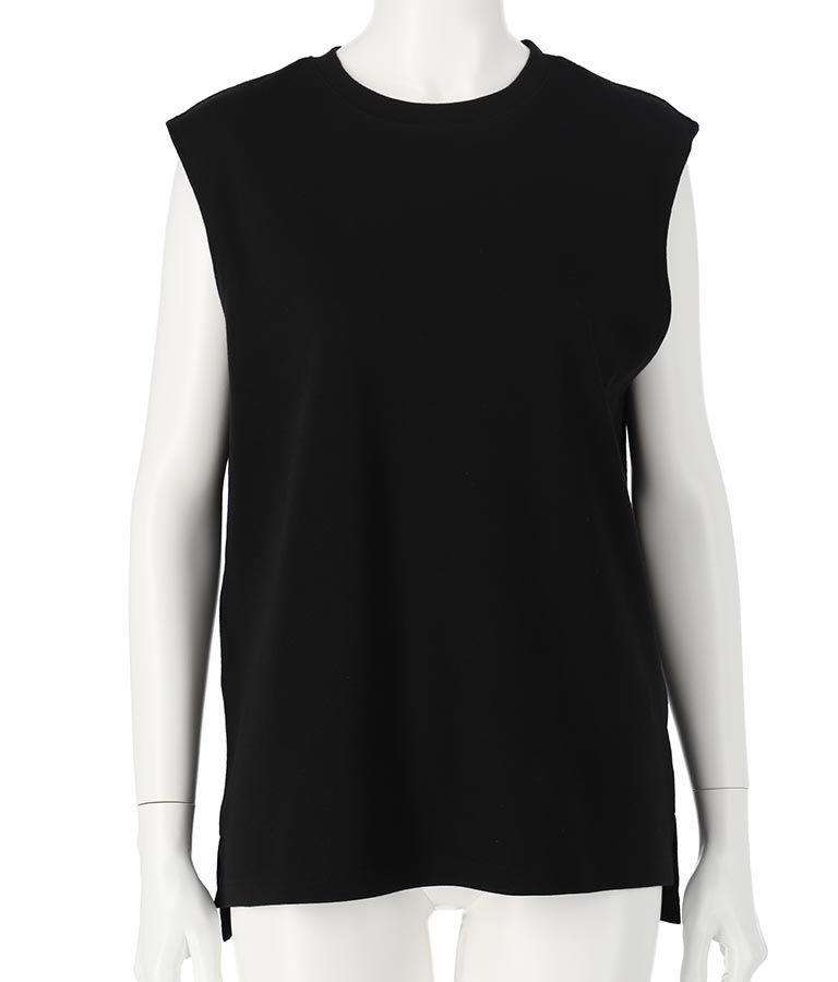 シンプルノースリーブトップスカットソー 793-8922