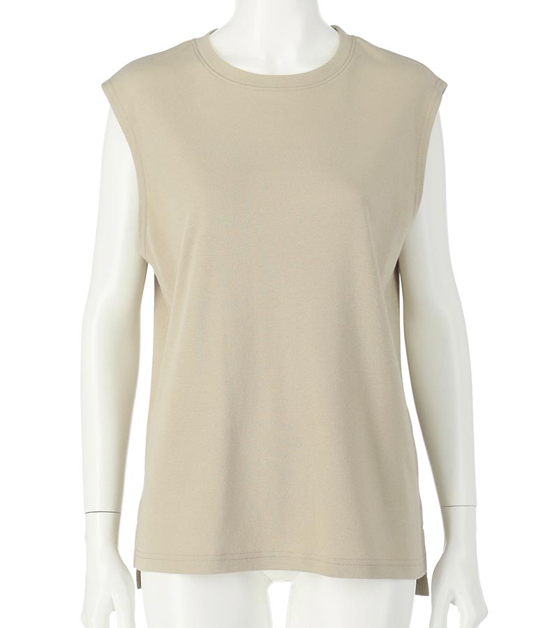 シンプルノースリーブトップスカットソー 793-8922