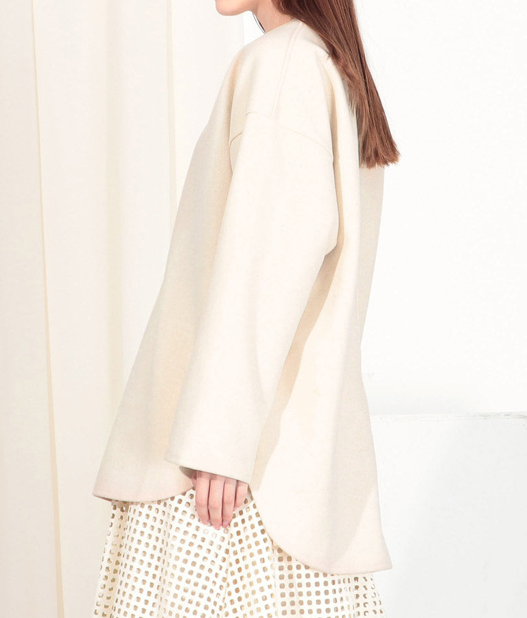 カット メルトン パール デザイン プルオーバー 363-8953