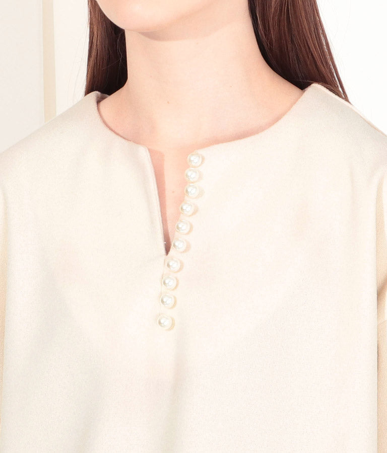 カット メルトン パール デザイン プルオーバー 363-8953