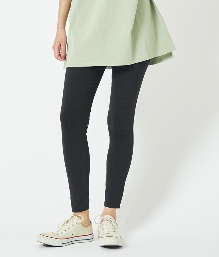 シンプル ストレッチ レギンス パンツ 792-7624