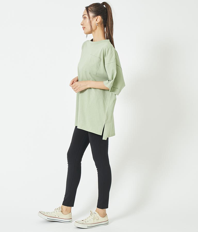 シンプル ストレッチ レギンス パンツ 792-7624