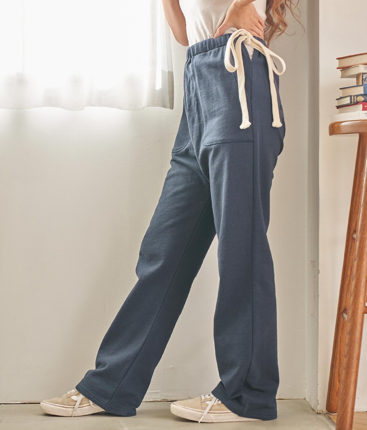 メニー ウェイ サスペンダー 付き スウェット パンツ 852-5595