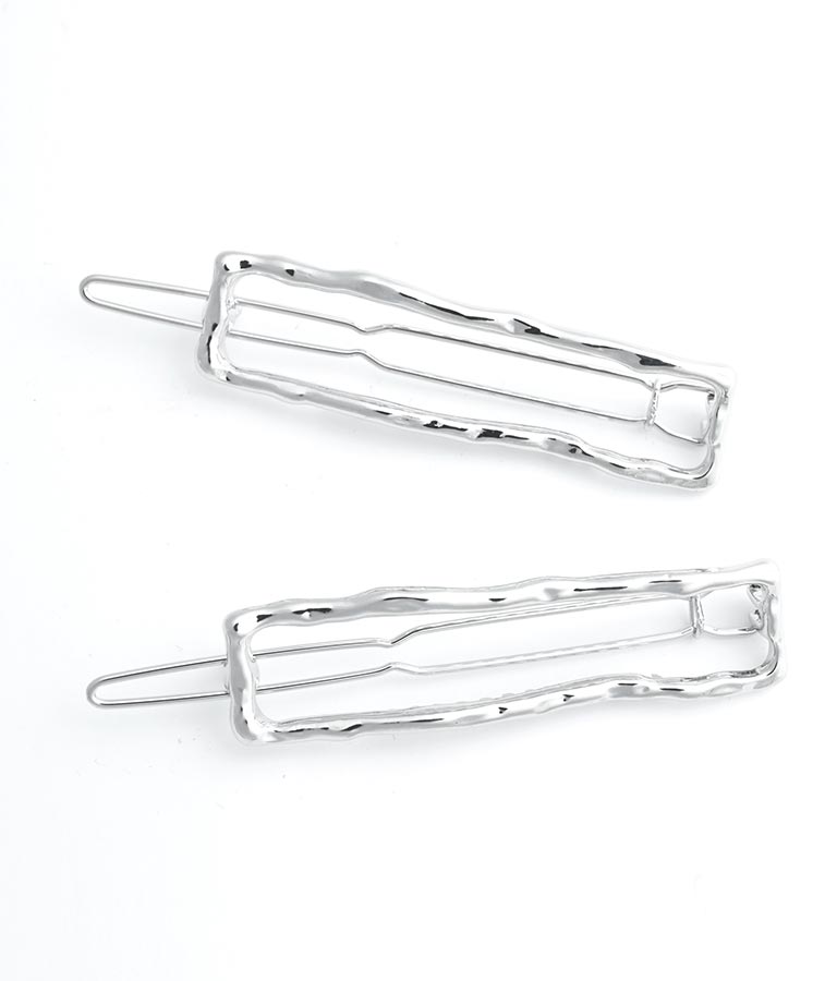 スクエア ヘアピン 2P セット 819-6667