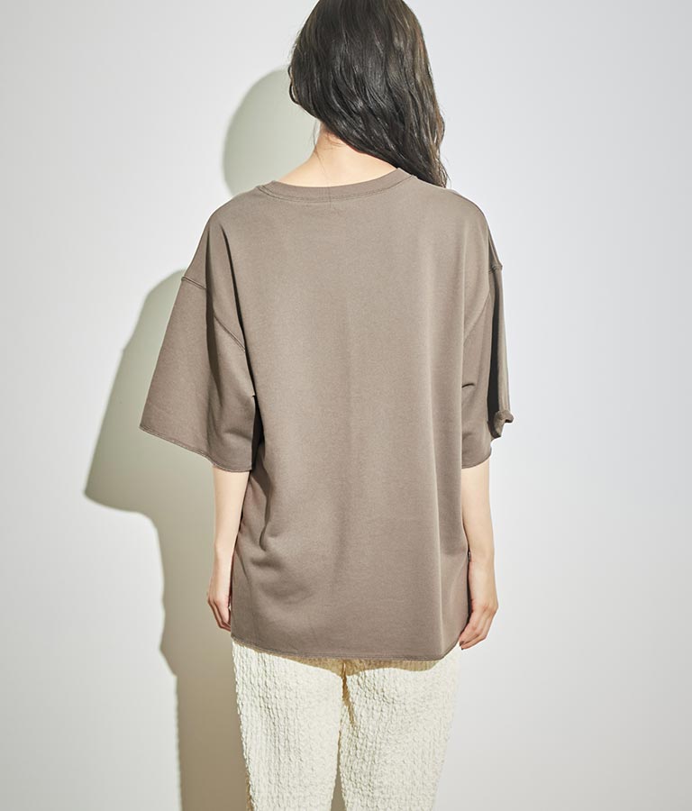 フォトプリントミニ裏毛Tシャツ