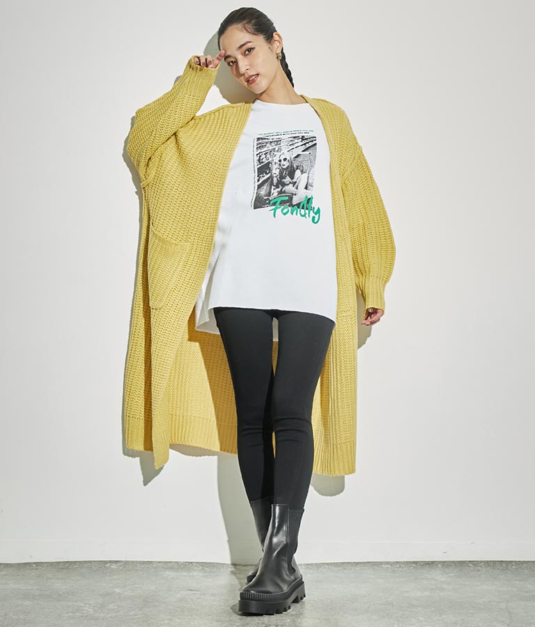フォトプリント ミニ裏毛 Tシャツ 793-9013