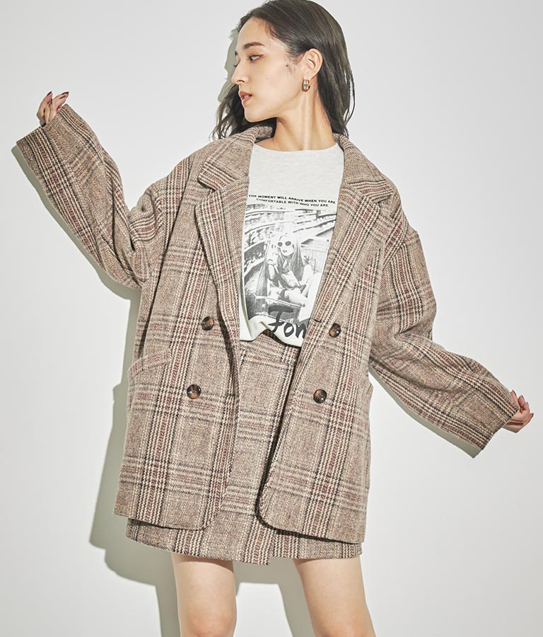 フォトプリント ミニ裏毛 Tシャツ 793-9013