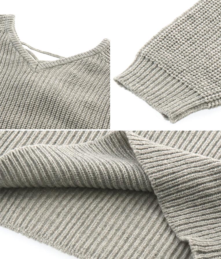 バックスピンドルニットワンピース 797-8959