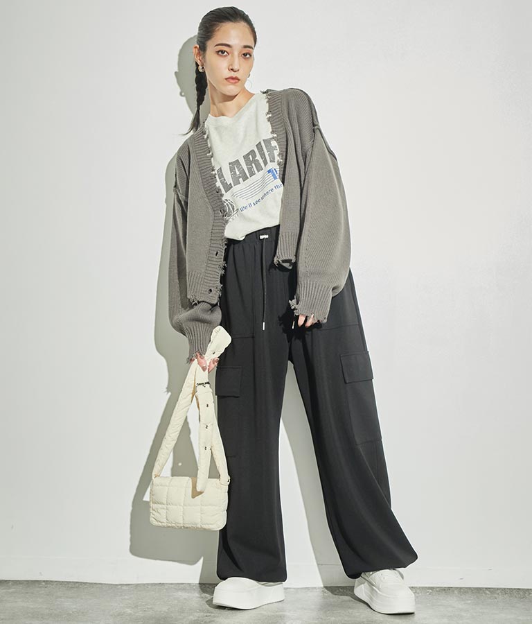 4パターン グラフィック ロング スリーブ Tシャツ 793-8999