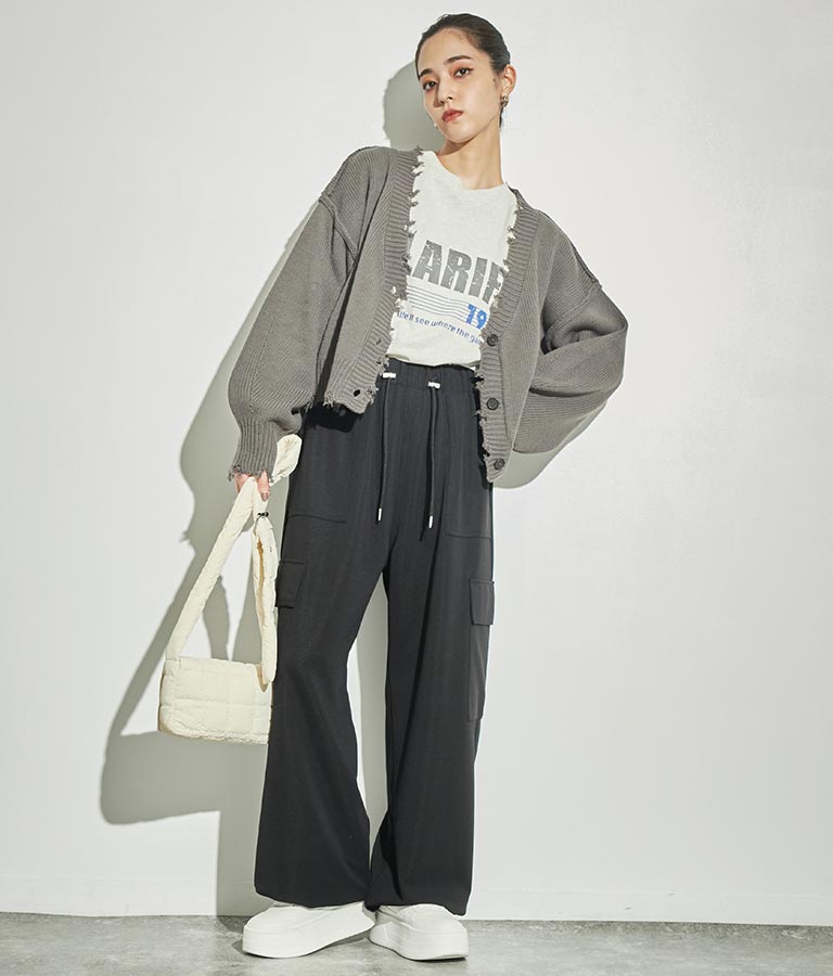 4パターン グラフィック ロング スリーブ Tシャツ 793-8999