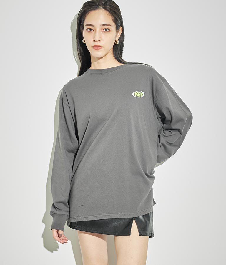 4パターン グラフィック ロング スリーブ Tシャツ 793-8999