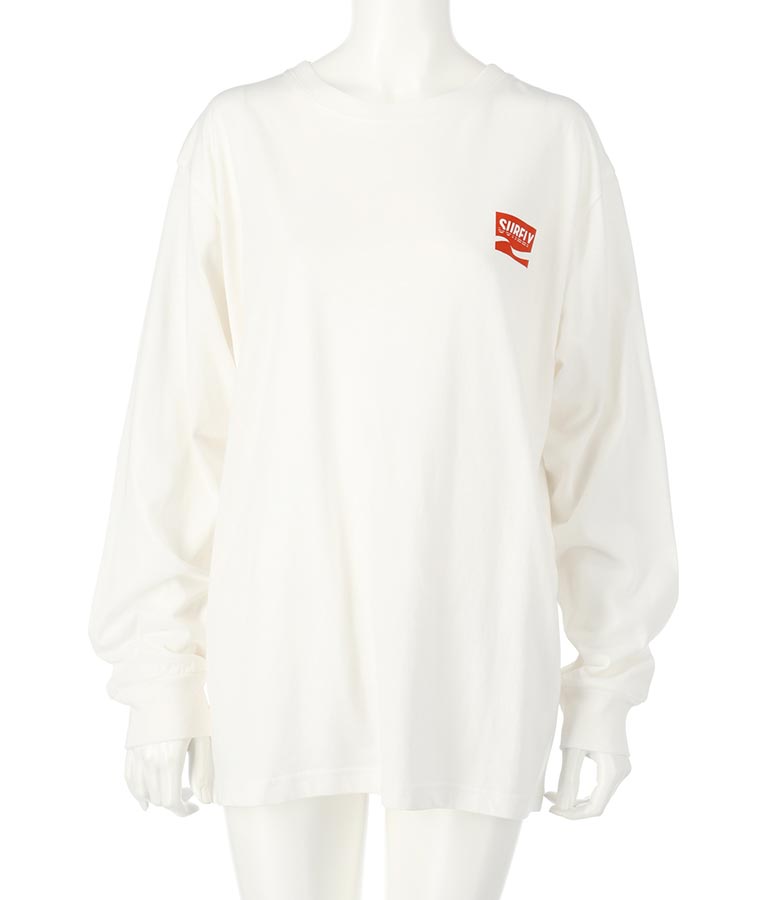 4パターン グラフィック ロング スリーブ Tシャツ 793-8999