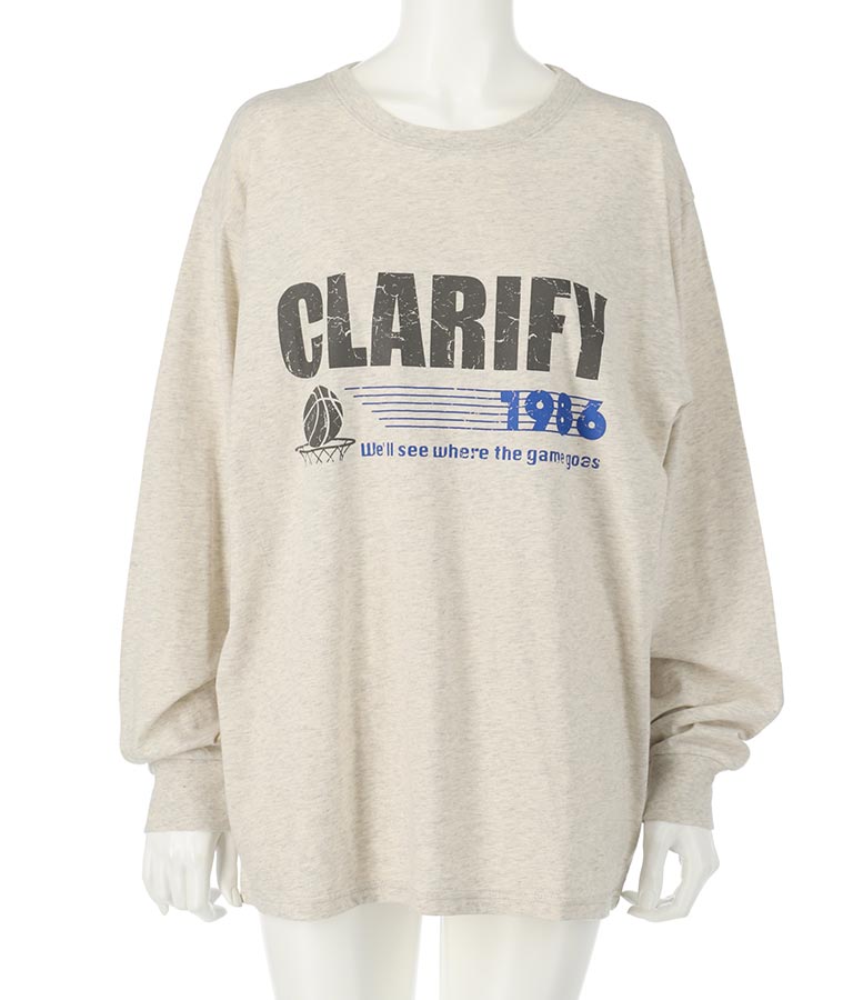 4パターン グラフィック ロング スリーブ Tシャツ 793-8999