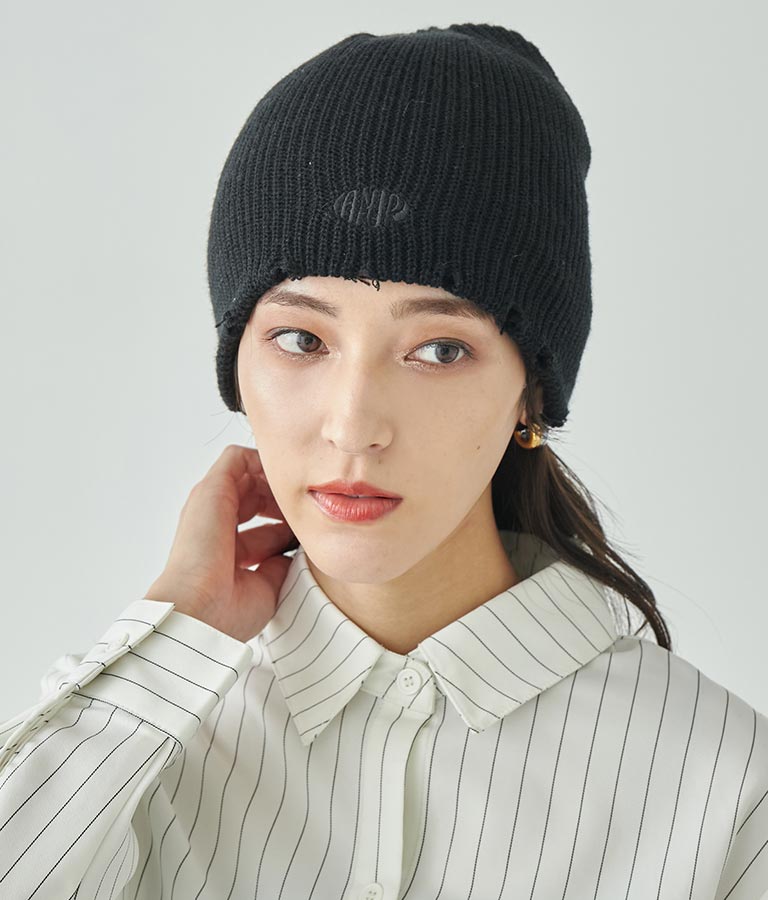 サークルロゴダメージビーニー 159-5498