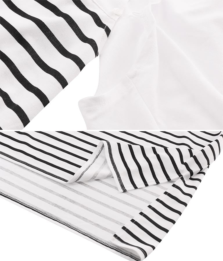 2WAY レイヤード ボレロ ロングTシャツ 793-9012