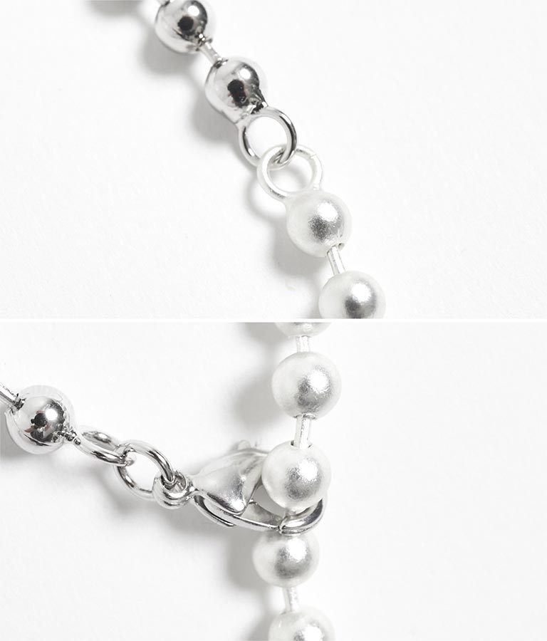 ボールロングチェーンネックレス 799-9047