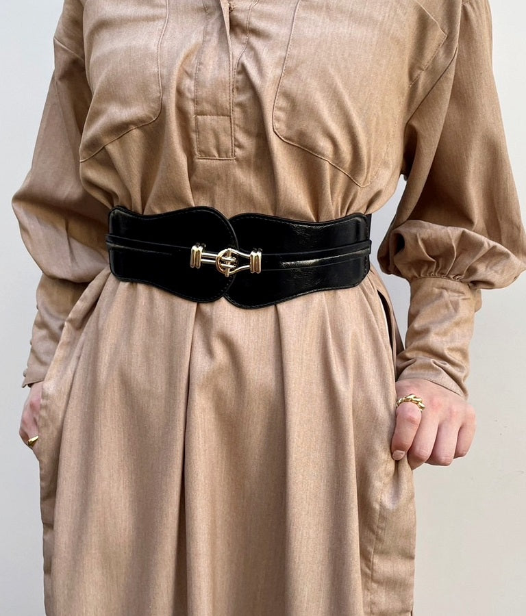 金具付きウエストベルト 389-1069