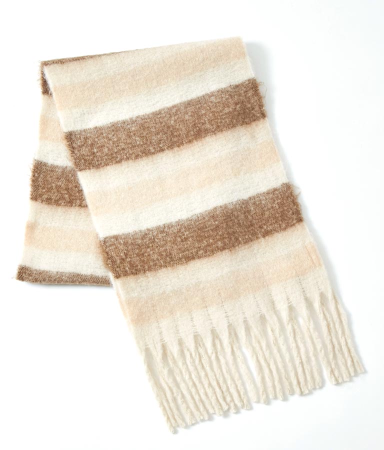 グラデーション ボーダー ストール 819-6662