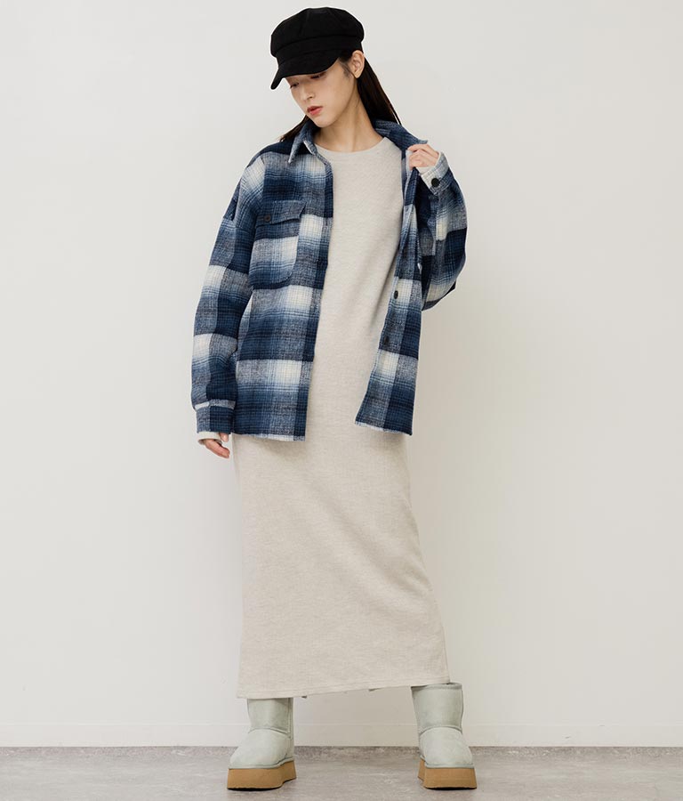 バックオープンクロスワンピース 797-9044