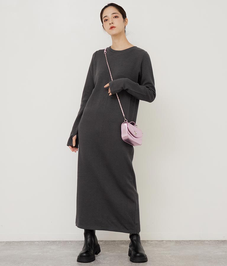 バックオープンクロスワンピース 797-9044