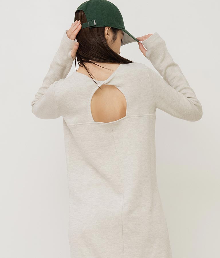 バックオープンクロスワンピース 797-9044