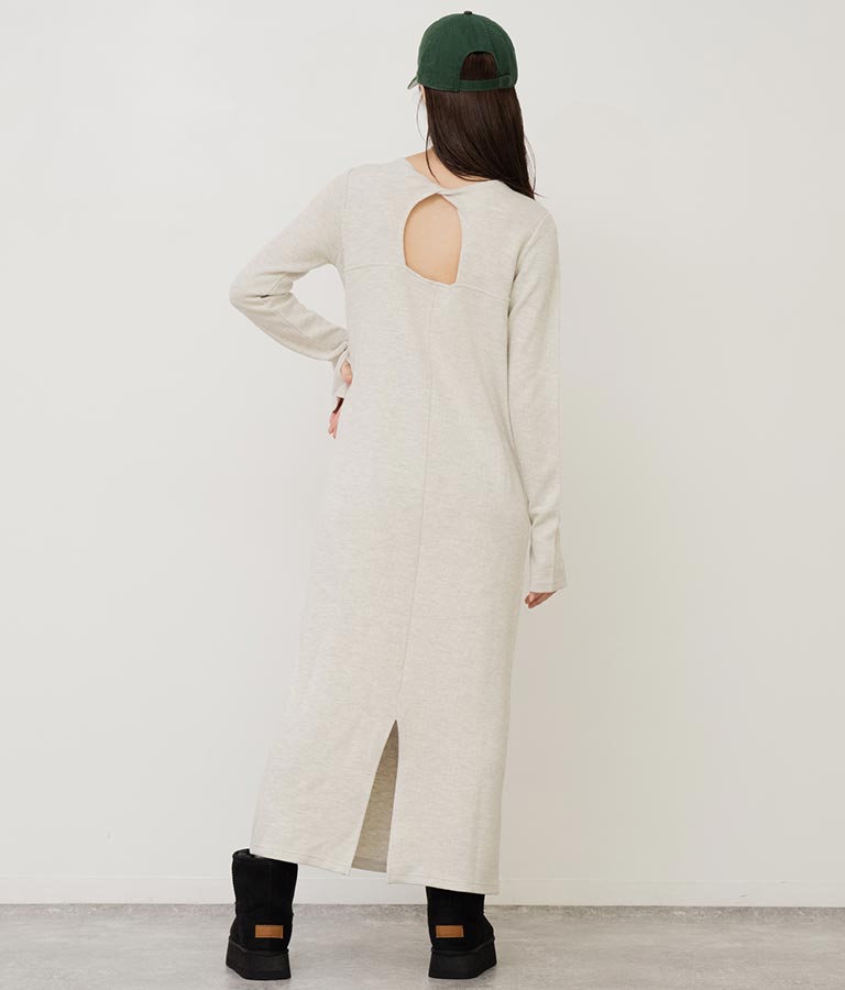 バックオープンクロスワンピース 797-9044