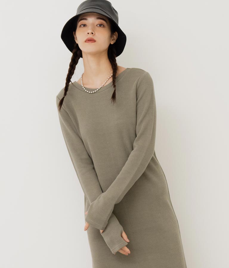 バックオープンクロスワンピース 797-9044